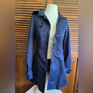 Divided Jacket Blue Raincoat Size 2
